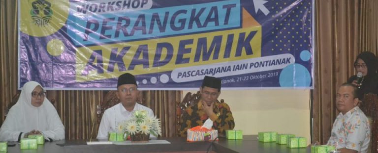 Pascasarjana IAIN Pontianak Gelar Workshop Perangkat Akademik