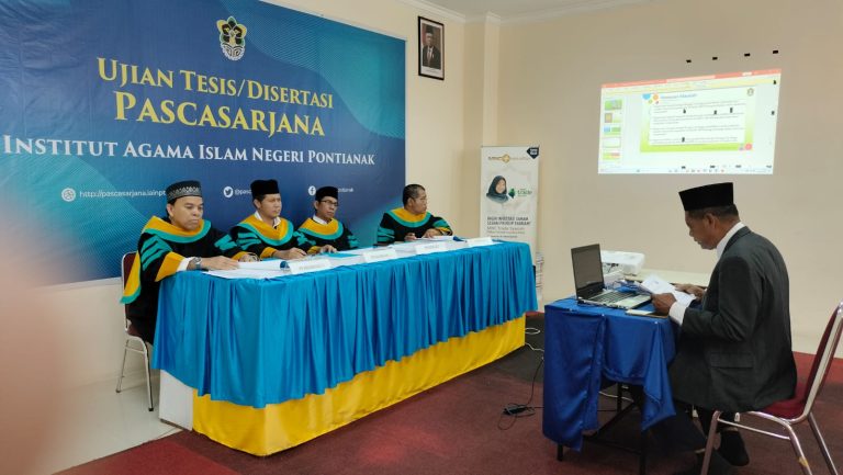 Di Uji Oleh Guru Besar, Husni Lulus Ujian Tesis Dengan Nilai Memuaskan.