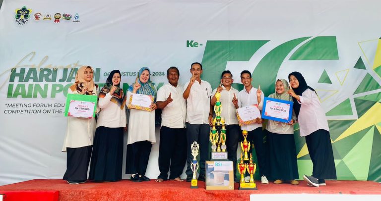 Pascasarjana-Rektorat Sabet Gelar Juara Umum di Harlah IAIN Pontianak Yang Ke-55