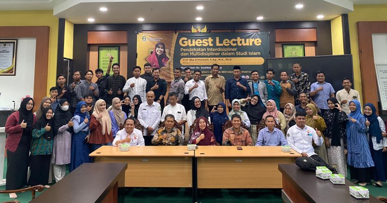 Pascasarjana IAIN Pontianak Laksanakan Guest Lecture : Pendekatan Interdisipliner dan Multidisipliner Dalam Studi Islam”  bersama Prof. Eka Srimulyani, S. Ag., M.A., Ph.D