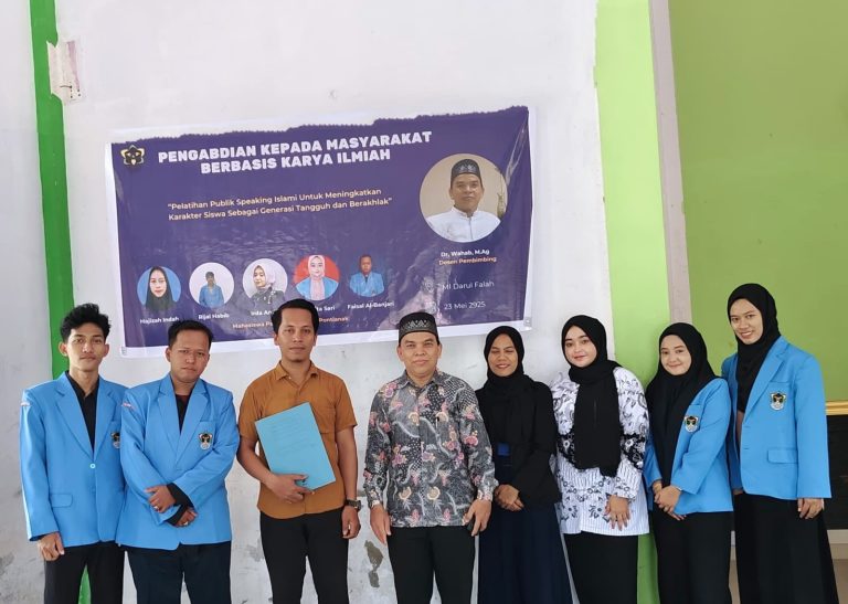 PKM-KI di MI Darul Falah: Latihan Public Speaking Islami Bentuk Generasi Tangguh dan Berakhlak