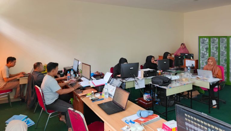 Asesmen Lapangan di Depan Mata, Tim Akreditasi MES IAIN Pontianak Kerahkan Segala Daya