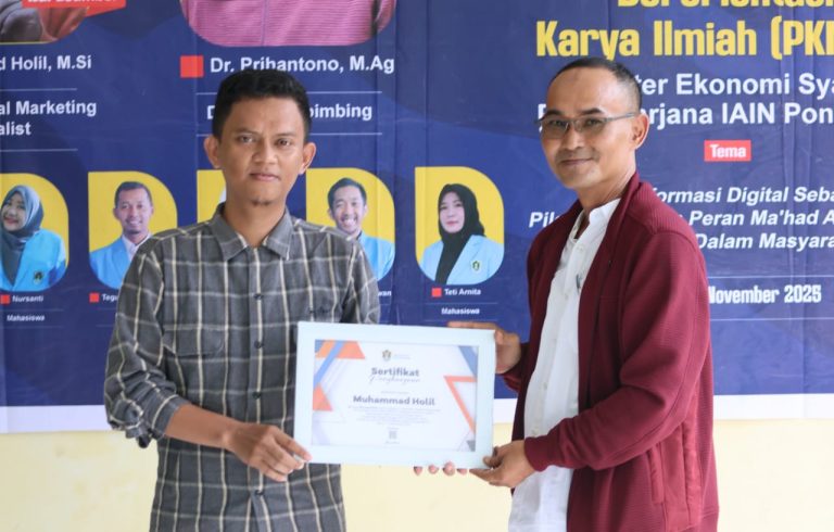 Revolusi Digital di Ma’had IAIN Pontianak! Peserta PKM-KI tanamkan Ekonomi Cerdas