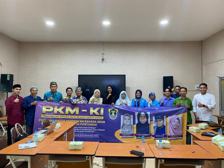 Holistik dan Kontekstual : Standar Baru Evaluasi Bahasa Arab Bagi Guru ISMUBA Pontianak